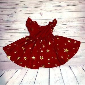 Dot dot smile 12/24 month “fancy” empire style dress